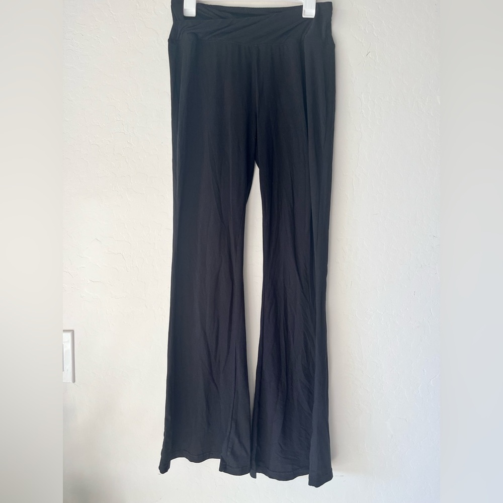 Black Wide-Leg Pants